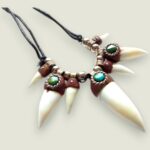 crocodile tooth 7 necklace