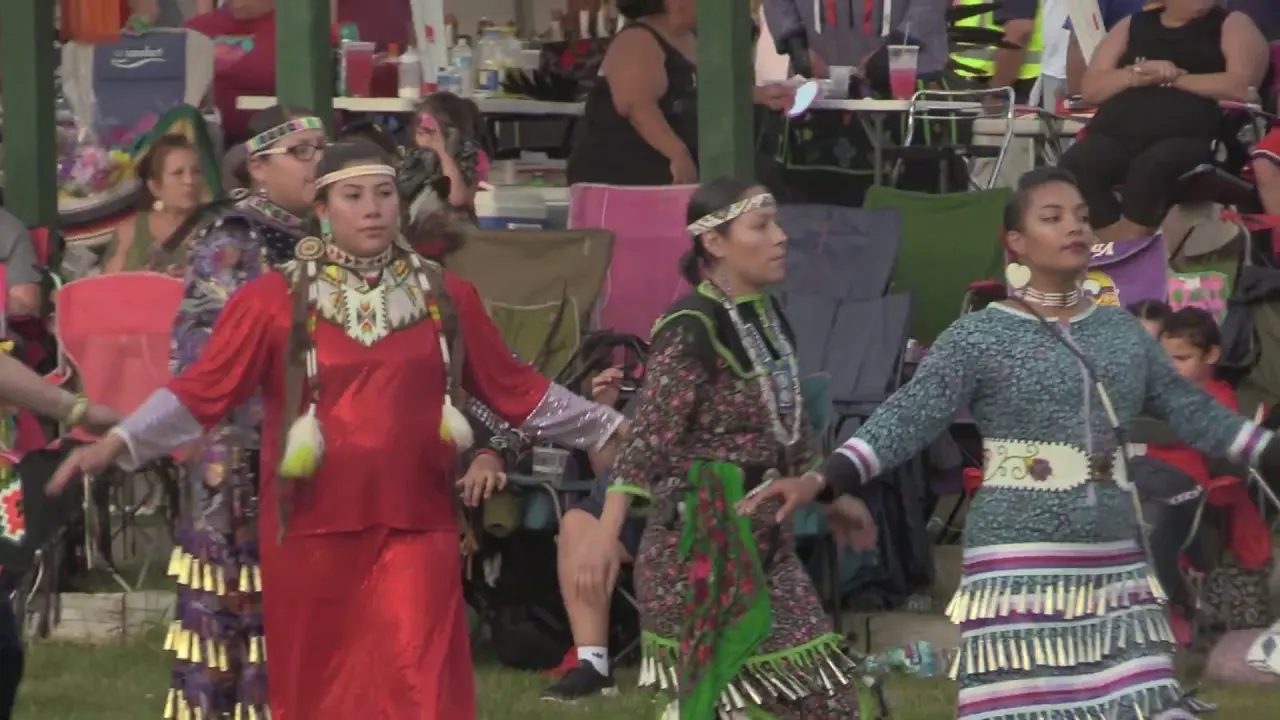 Swan Dance at Honor The Earth Pow Wow 2019