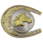 Western Belt Buckle Horse Head S5B