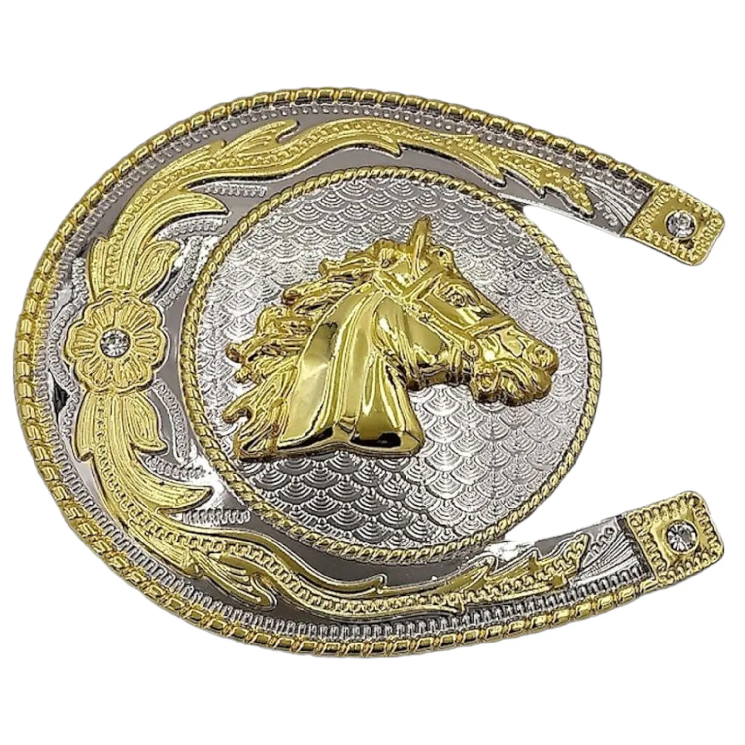 Western Belt Buckle Horse Head S5B
