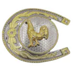 Western Belt Buckle Rooster S5B