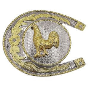 Western Belt Buckle Rooster S5B