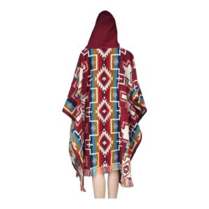 Alpaca Wool Poncho Template