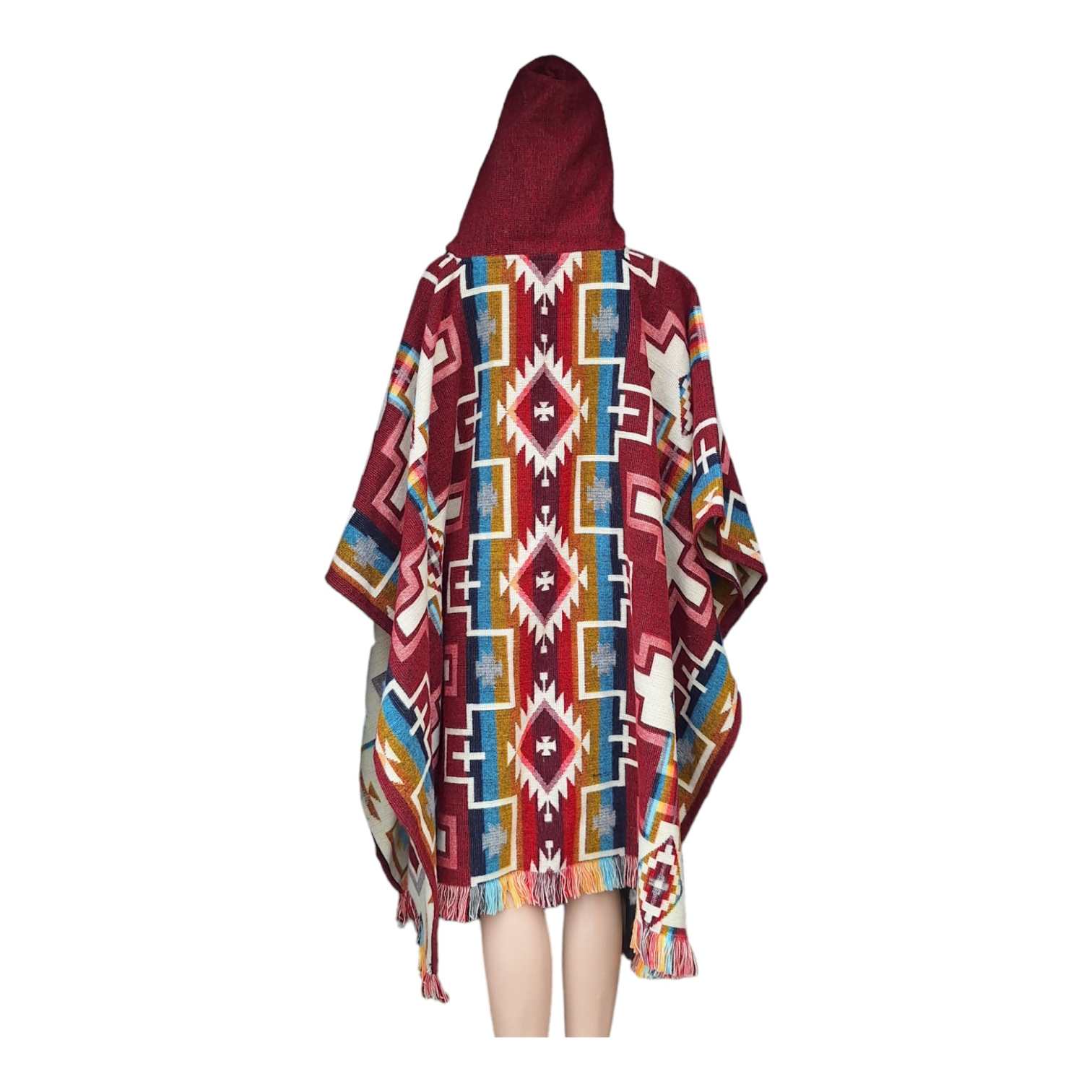 Alpaca Wool Poncho Template