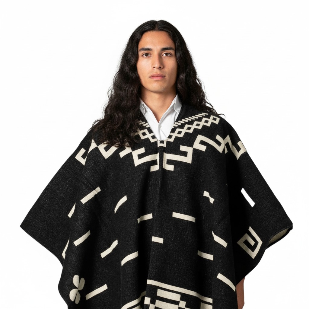 back clint eastwood poncho