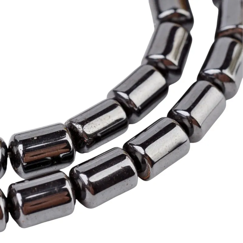 Hematite Cross Necklace With Large Cross