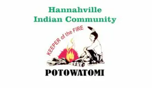 hannahville potawatomi tribal flag krazy bear
