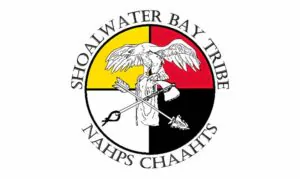 shoalwater bay indian tribe flag krazy bear