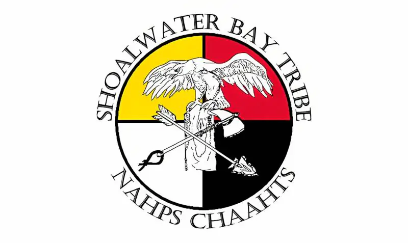 shoalwater bay indian tribe flag krazy bear