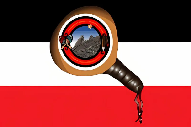 ewiiaapaayp kumeyaay flag krazy bear