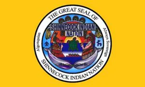 shinnecock tribal flag krazy bear