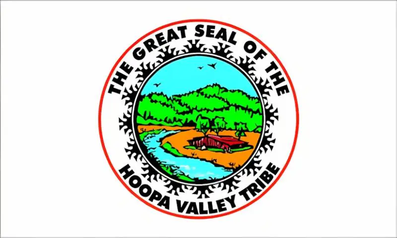 hoopa valley tribe flag krazy bear