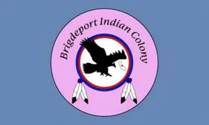 bridgeport indian colony flag krazy bear