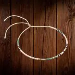 Handmade Beaded Bracelet Adjustable Turquoise Gold Pink