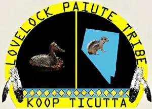 lovelockpaiute tribe flag krazy bear