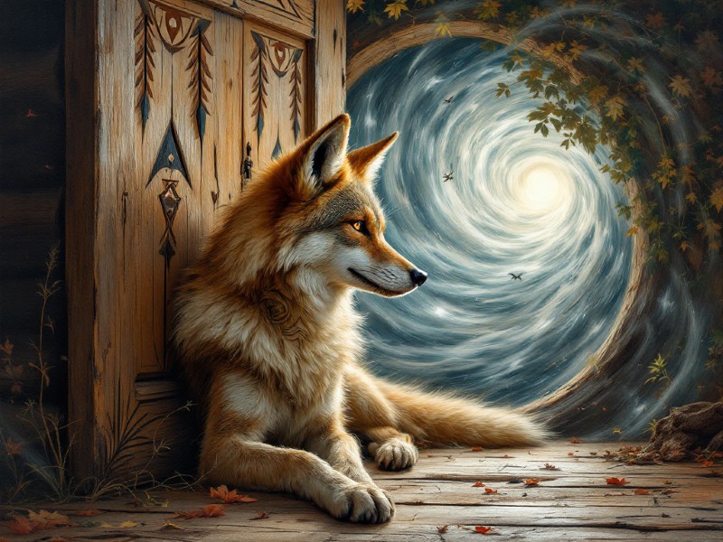 Coyote and the origin of Death – A Caddo Legend