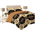 krazy bear blanket sherpa black cream