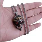 Skull Stainless Steel Necklace 1 Gold