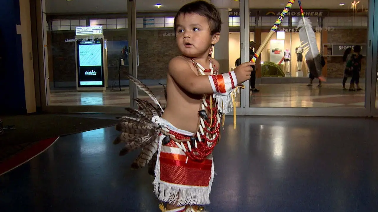 little powpow dancer video goes viral 1 1