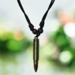 Bullet Pendant Adjustable Necklace
