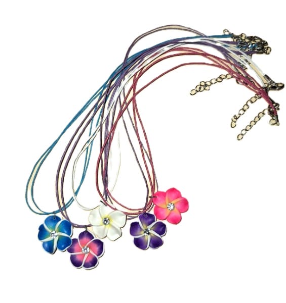 Fimo Flower Necklace