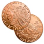 1oz indianhead copper rounds