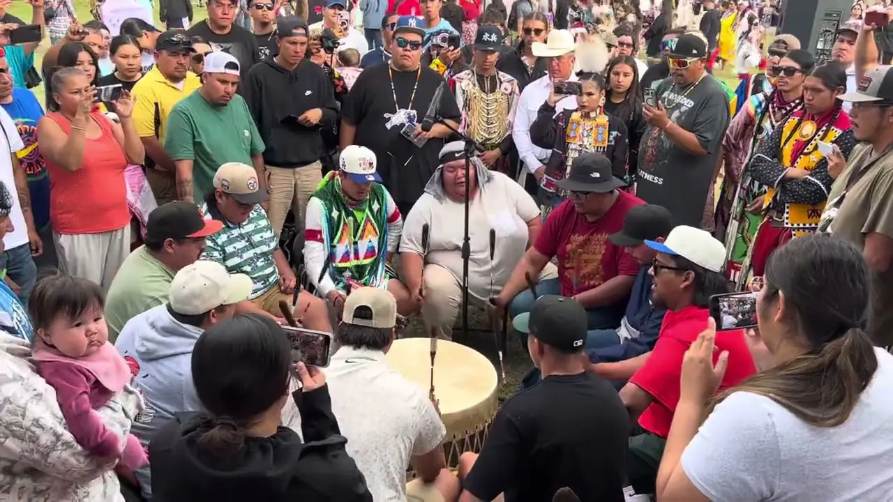 Hochunk Station - (Tie Breaker) @ Mandaree Powwow 2025