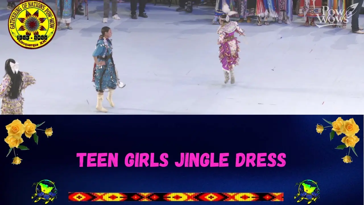 Teen Girls Jingle - 2026 Gathering of Nations Pow Wow - Powwows.com