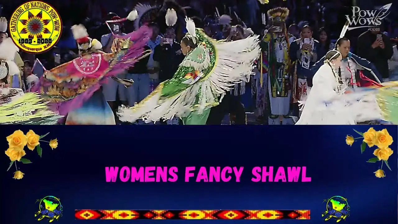 Women's Fancy Shawl - 2026 Gathering of Nations Pow Wow - Powwows.com