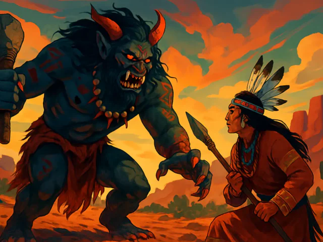 Átahsaia, The Cannibal Demon – A Zuni Legend