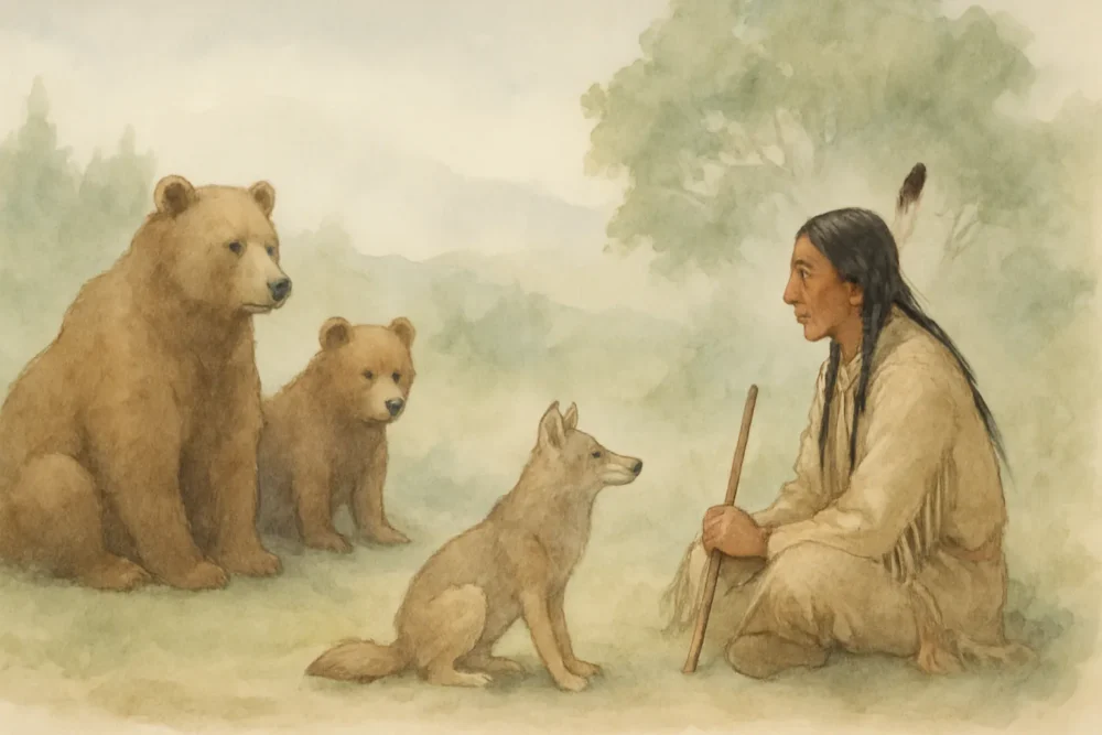 Bears and Coyote – A Nez Perce Legend
