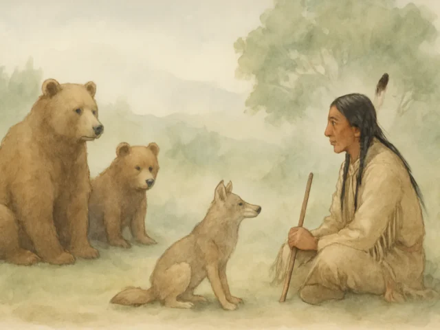 Bears and Coyote – A Nez Perce Legend
