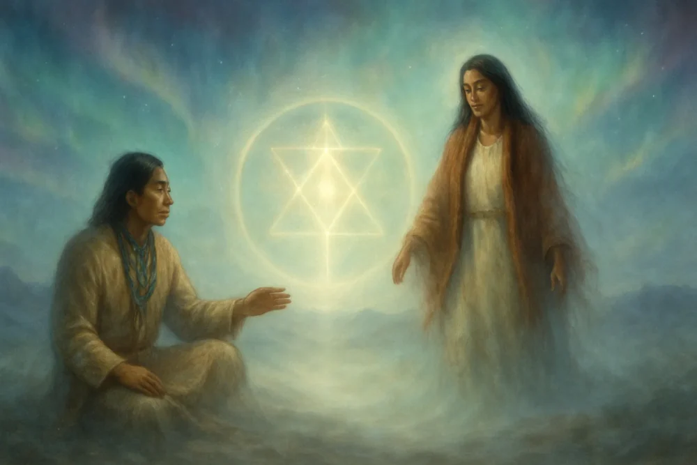 Creation of First Man and First Woman: A Navajo Legend