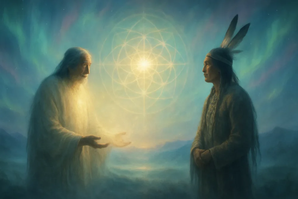 First Creator and Lone Man