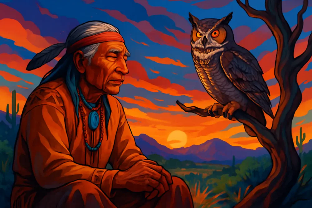 Grandfather Gray Owl – A Pima Legend.