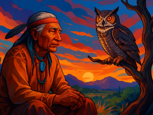 Grandfather Gray Owl – A Pima Legend.