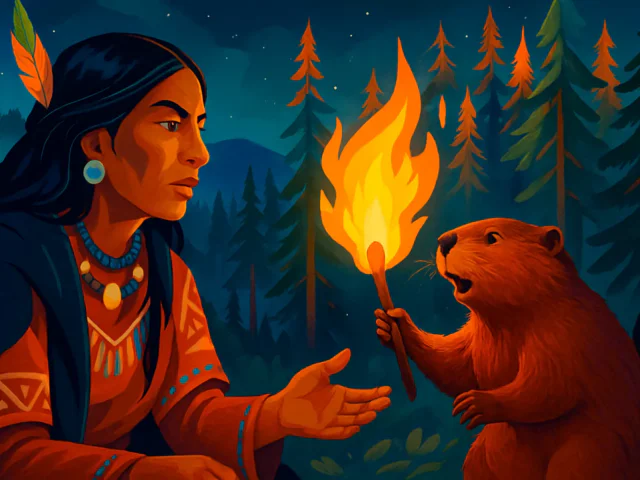 How the Beaver stole fire from the Pines