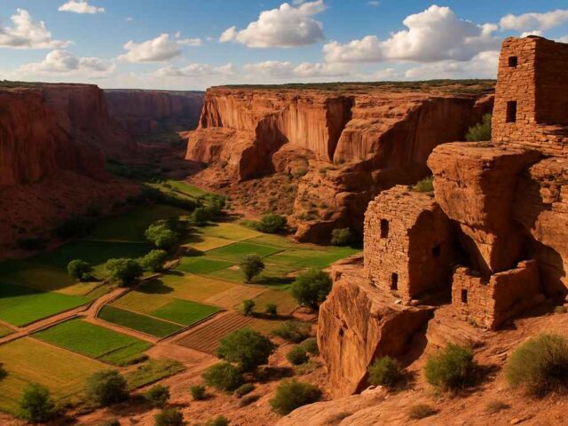 Journey Through Dinetah: Discover the Mystical Connection of the Navajo to Canyon de Chelly’s Ancient Ruins and Modern Farmlands