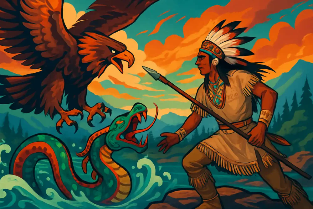 Legend of the Tlanuhwa and the Uhktena