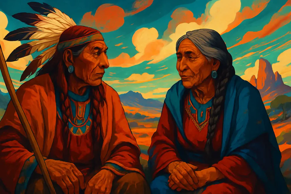Old Man and Old Woman