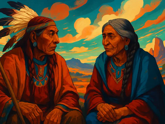 Old Man and Old Woman