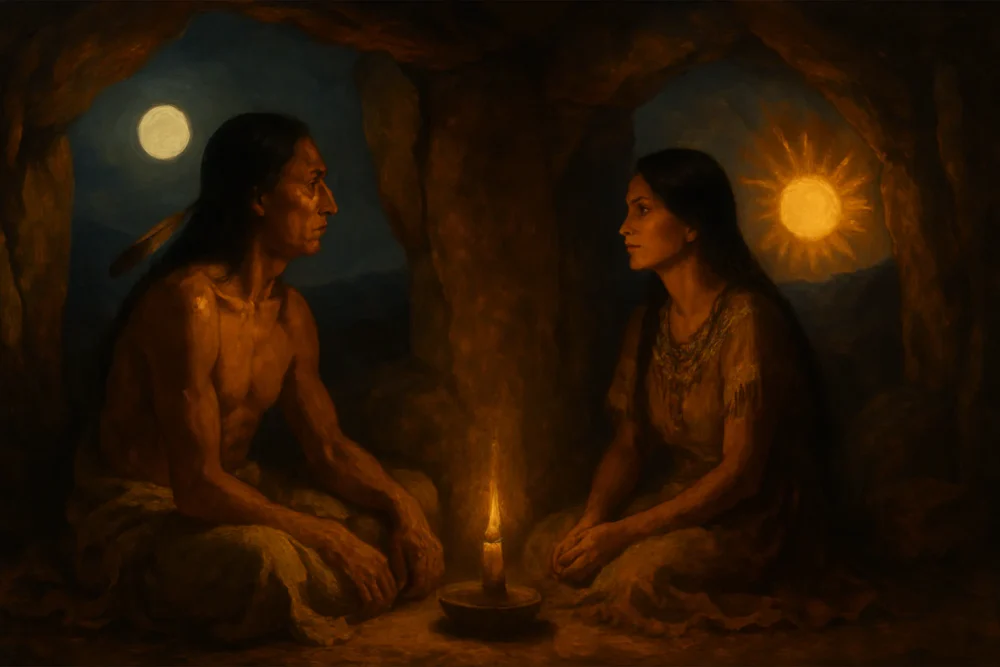 Rock House: Why the Sun follows the Moon