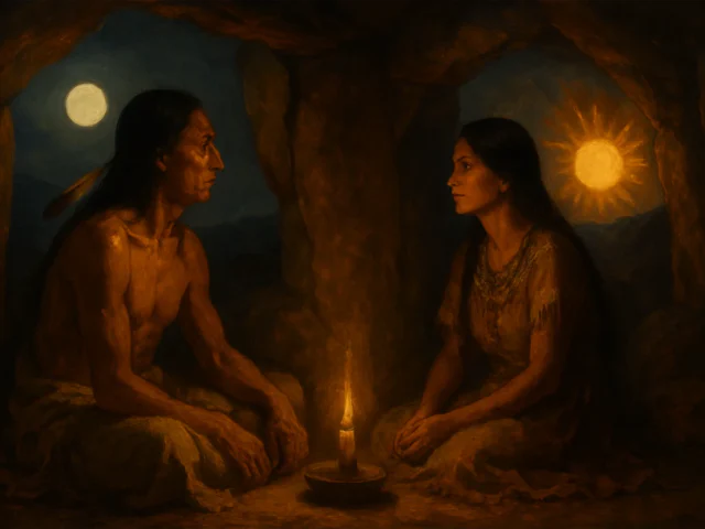 Rock House: Why the Sun follows the Moon