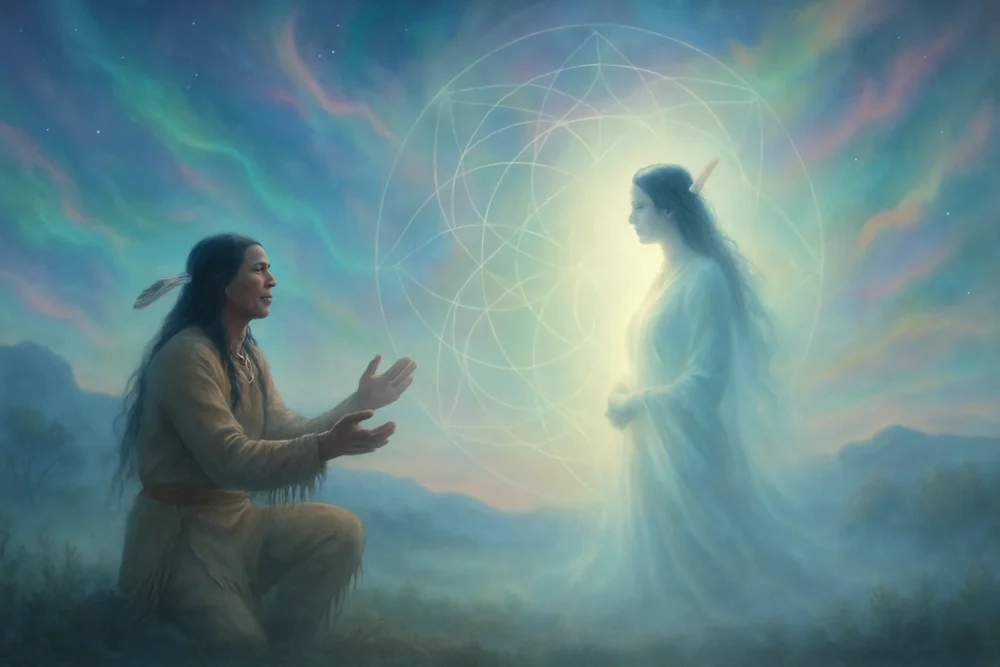 The Man who married the Thunder‘s Sister – A Cherokee Legend.