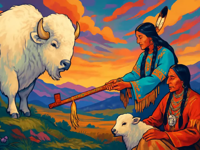 The White Buffalo Calf Pipe.
