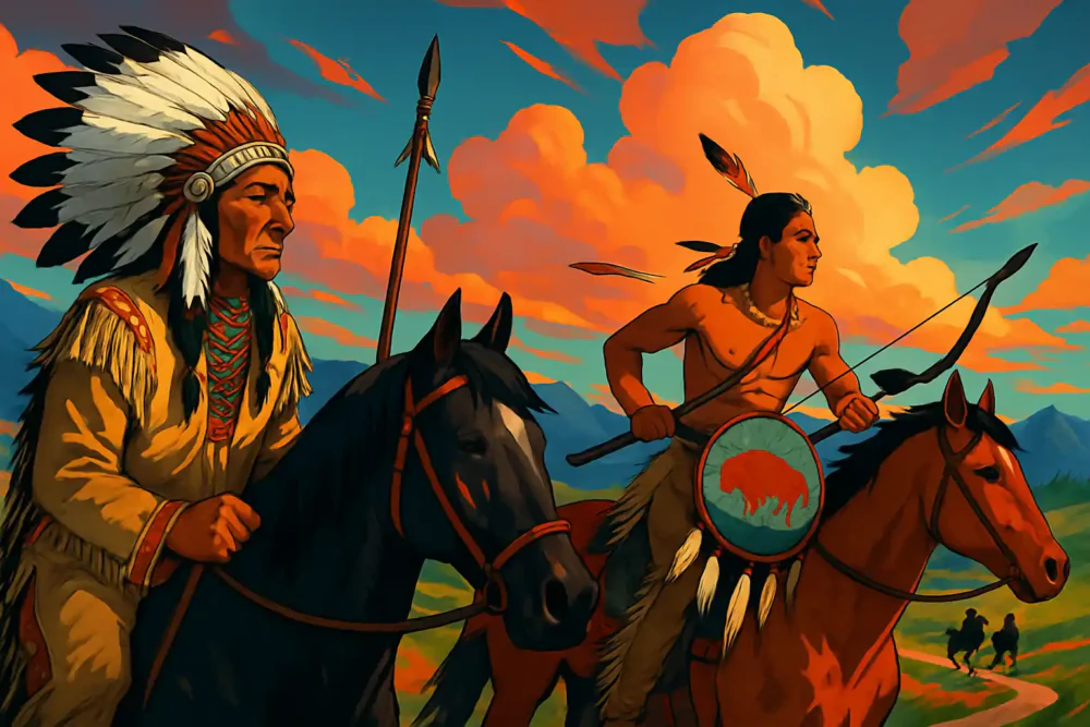 Two War Trails – A Blackfoot Legend