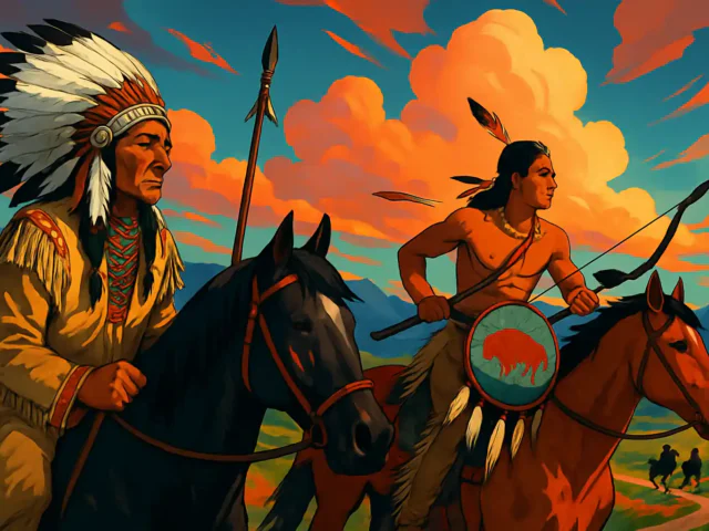 Two War Trails – A Blackfoot Legend