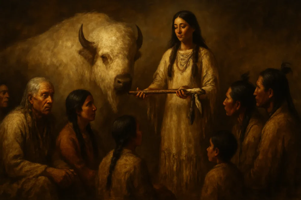 White Buffalo Calf Woman – A Brule Sioux Legend.