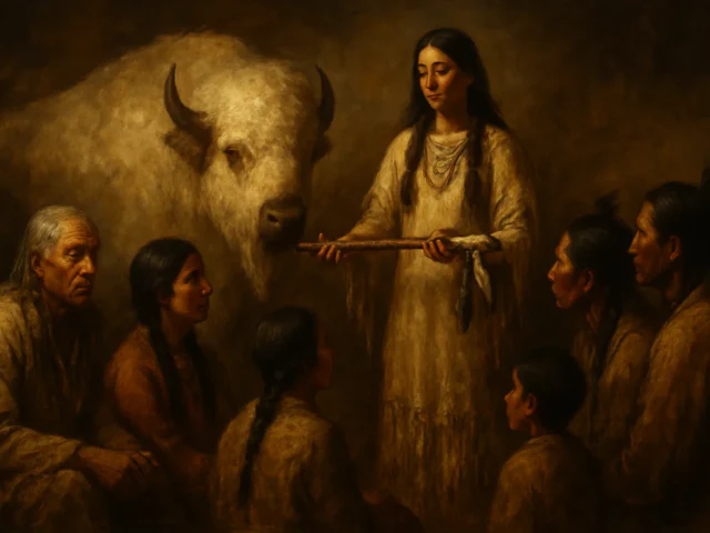 White Buffalo Calf Woman – A Brule Sioux Legend.